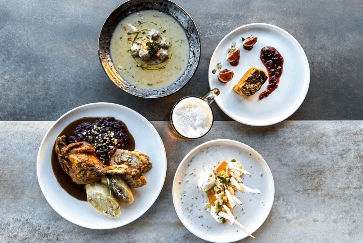 Svatomartinské menu, restaurace Na Krétě