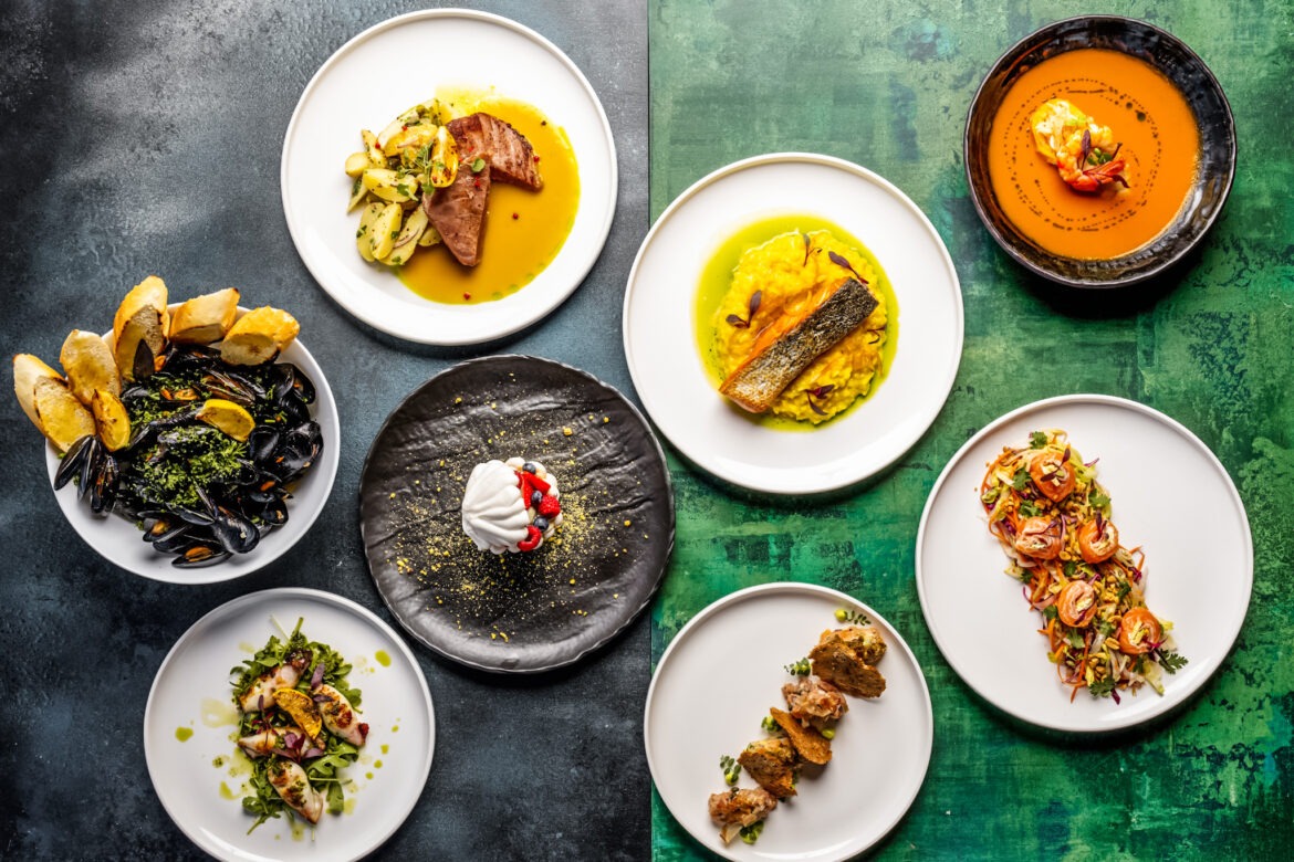 Rybí menu, mořské ryby v restauraci Na Krétě, fine dining v okolí Prahy, Hořovice