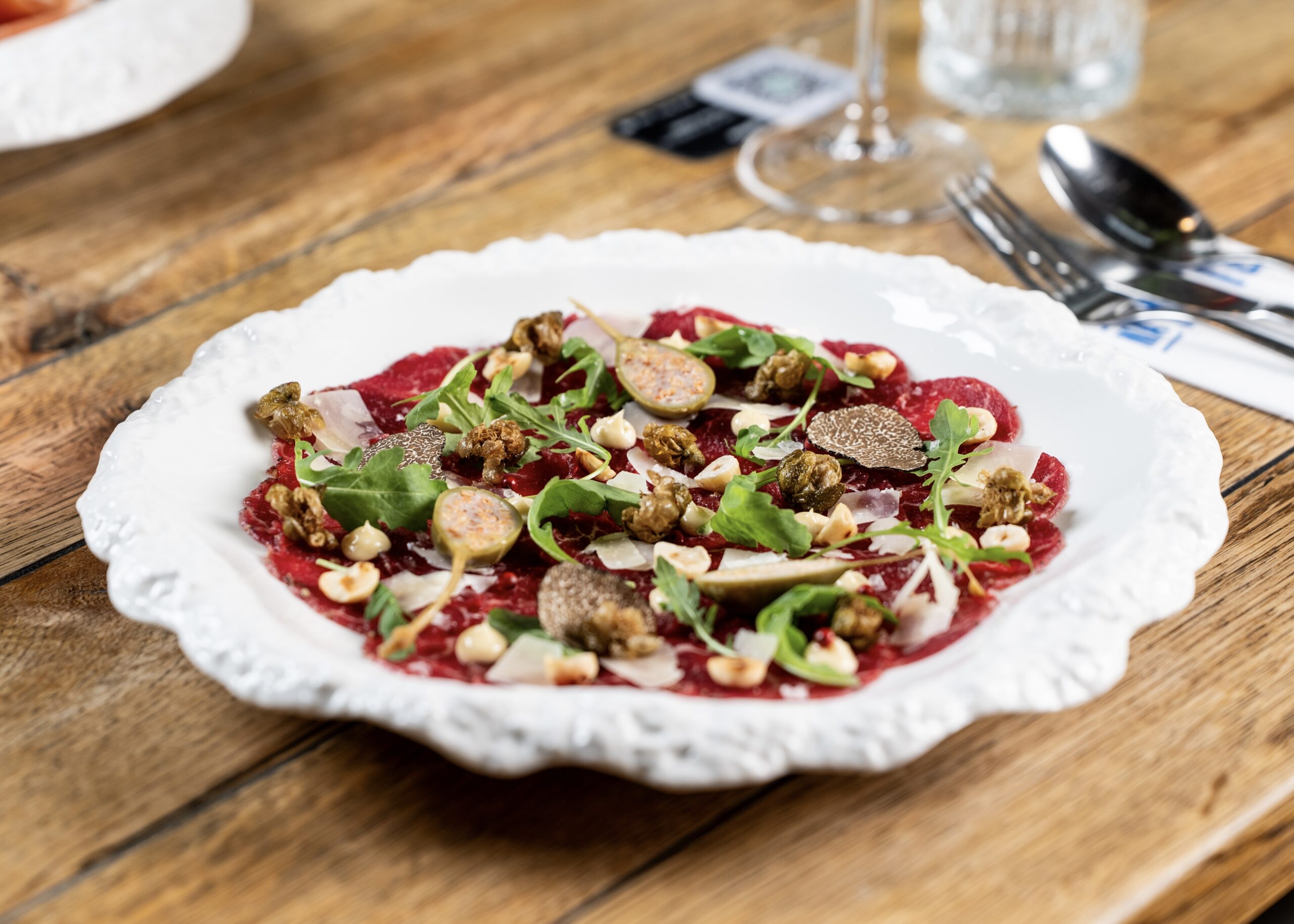 Lanýž v hlavní roli lanýžového menu v restauraci Na Krétě. Gastornomický zážitek a fine dining blízko Prahy.