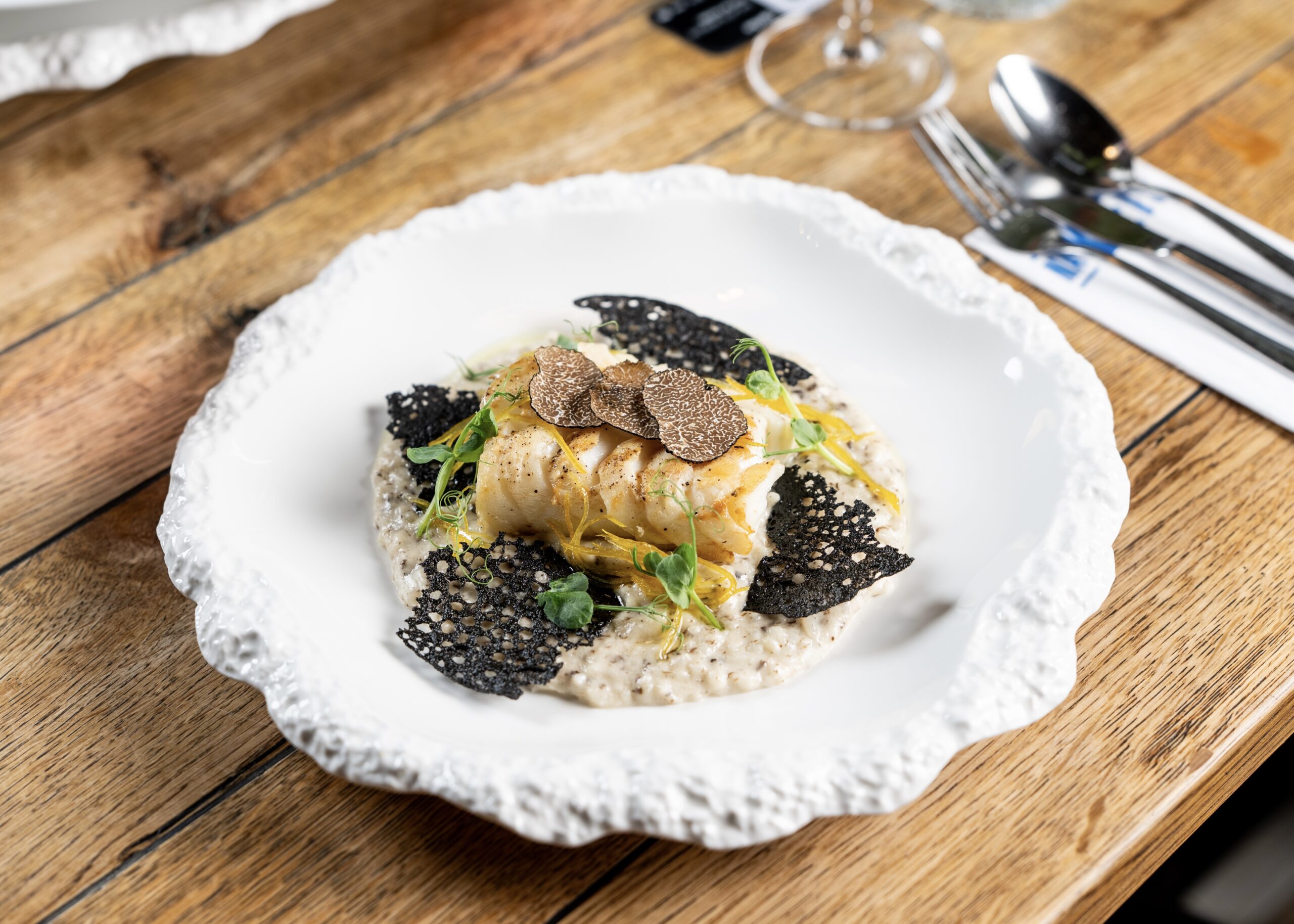 Lanýž v hlavní roli lanýžového menu v restauraci Na Krétě. Gastornomický zážitek a fine dining blízko Prahy.