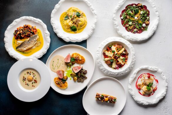 Speciální menu šéfkuchaře v restauraci na Krétě - restaurace blízko Prahy, moderní gastronomie.