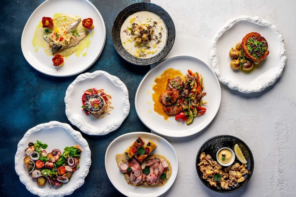 Italská kuchyně v restauraci Na Krétě.