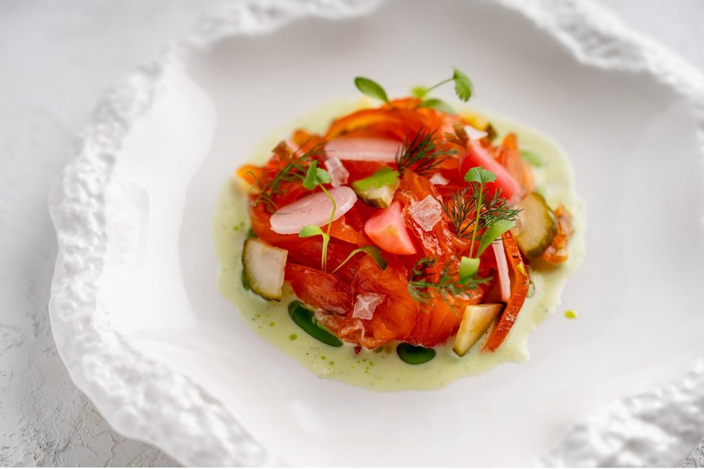 Gravlax - marinovaný losos