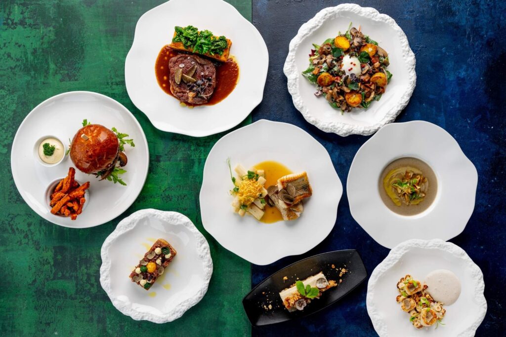 Speciální lanýžové menu 2026 v restauraci Na Krétě v Hořovicích – Rib Eye steak, grilovaný candát, hovězí burger, mušle svatého Jakuba a další lanýžové speciality.